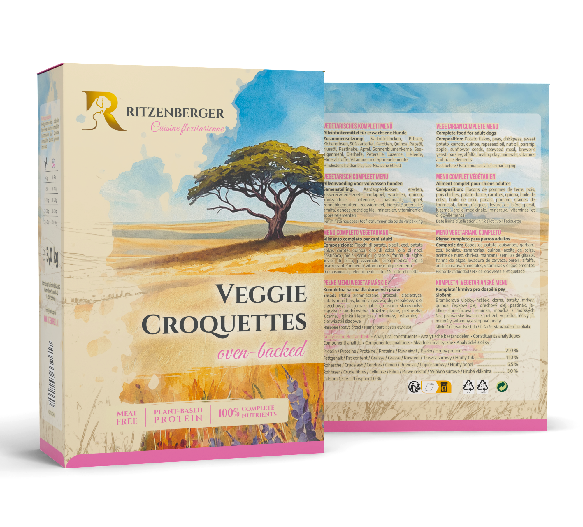 Veggie Croquettes • flexitarisch | 3 kg - Box