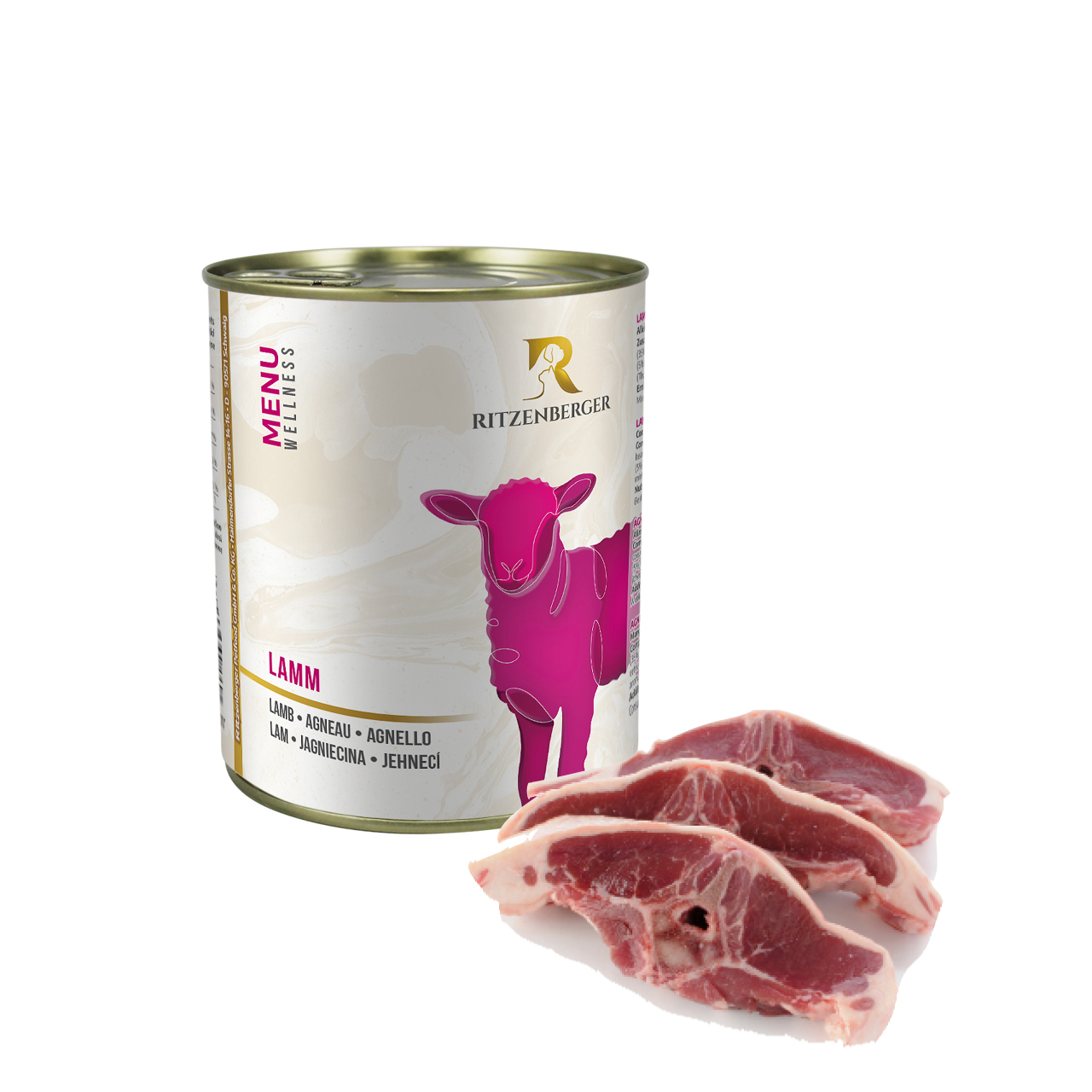 Lamm mit Gurke & Quinoa - 800g Dose