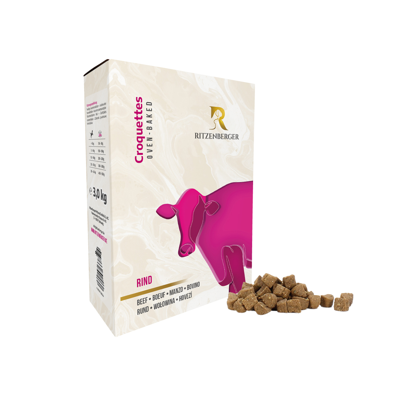 Rind mit Dinkel & Karotte | 3 kg - Box