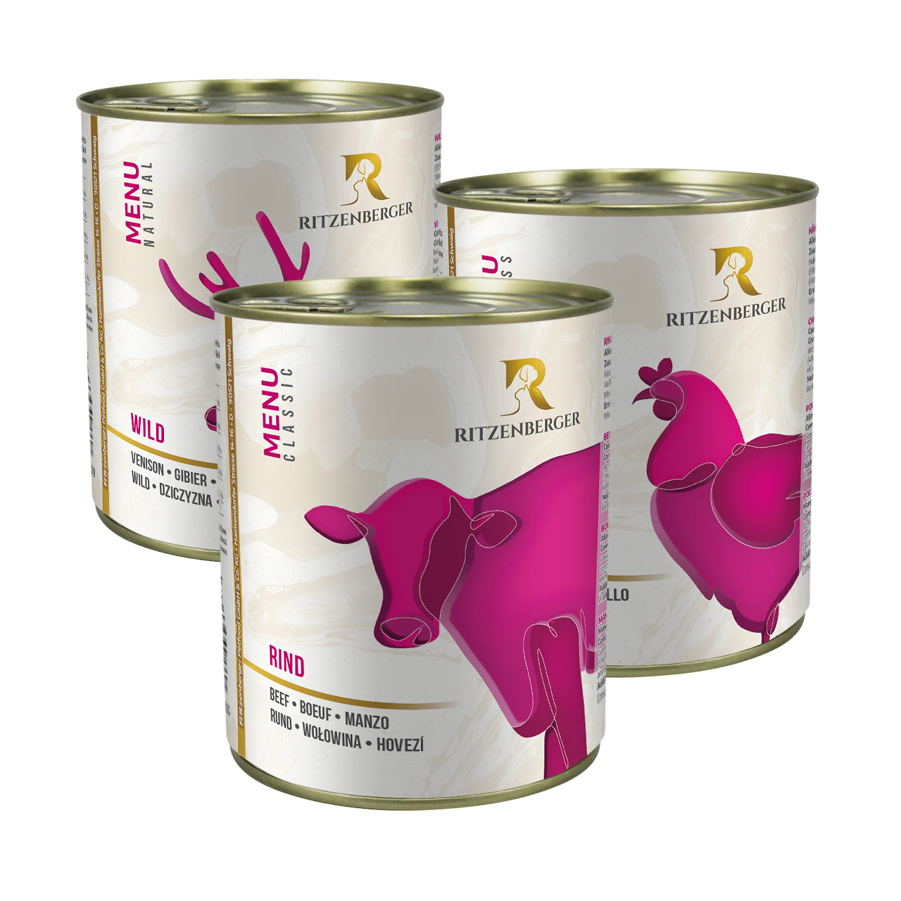 Menü-Box #1 - 12 x 800g Dosen