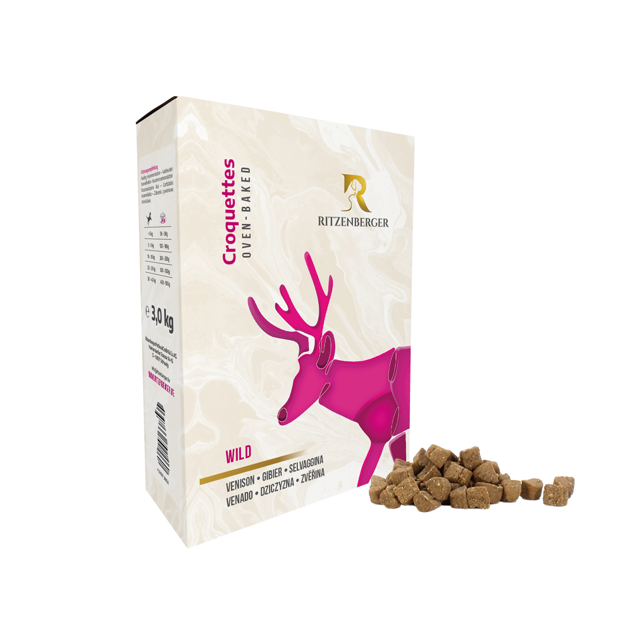 Wild mit Dinkel & Rüben | 3 kg - Box